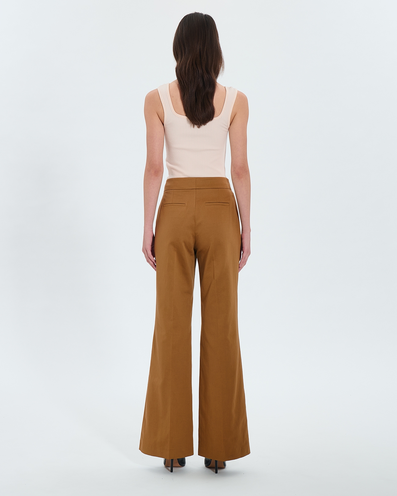 Pantalon Pervenche Pantalon fluide tabac ZAPA