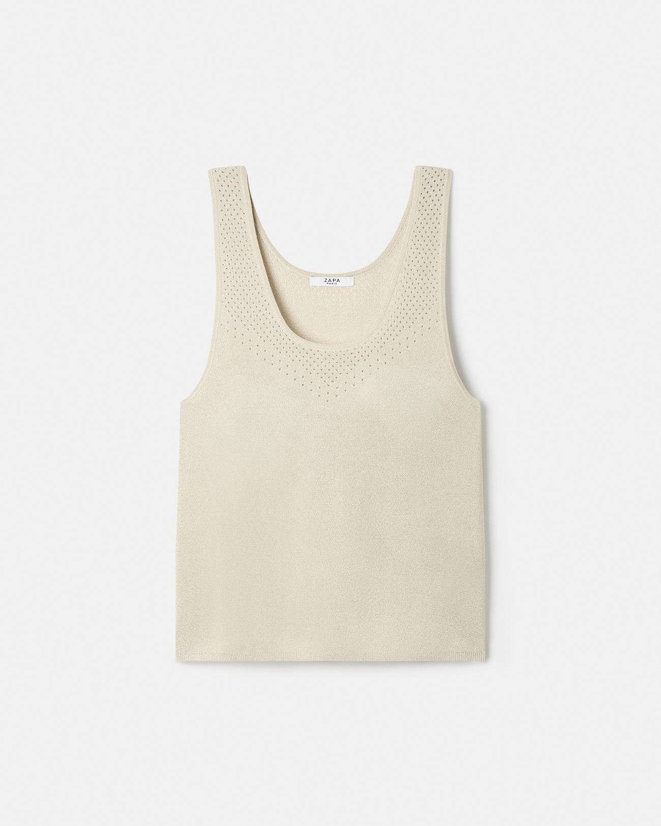 Pull Nowels Pull sans manches champagne ZAPA