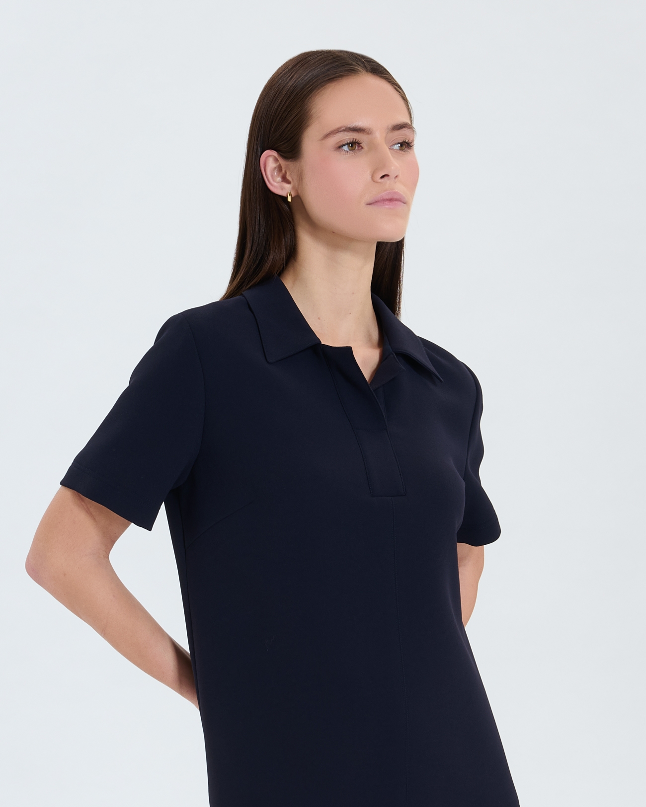 Robe Rodeo Robe chemise en cr&ecirc;pe nocturne ZAPA
