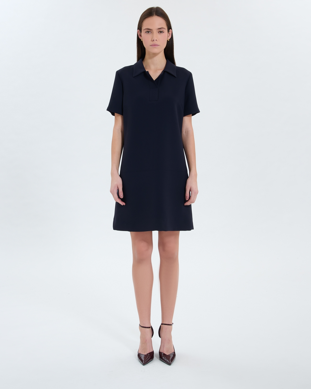 Robe Rodeo Robe chemise en cr&ecirc;pe nocturne ZAPA