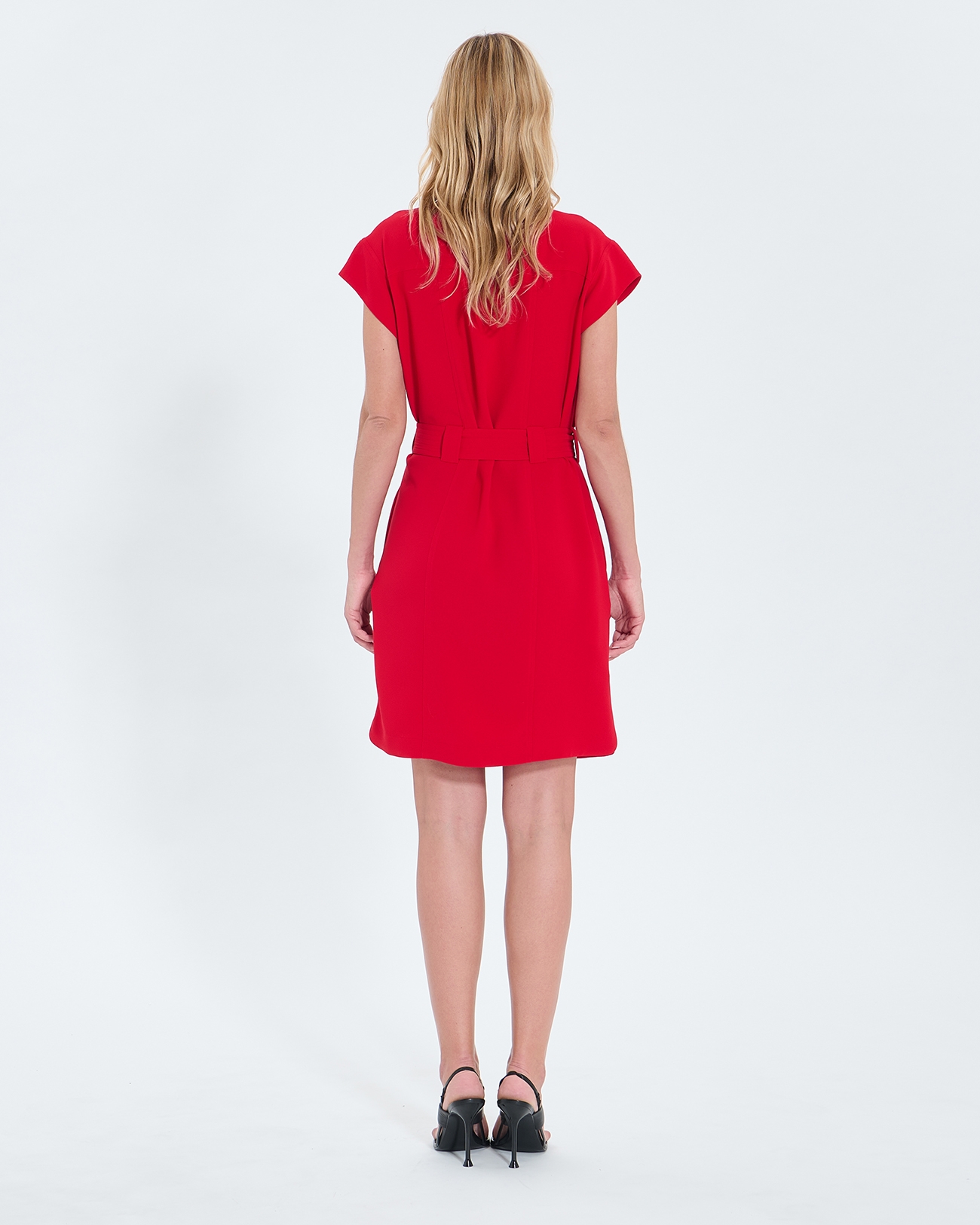 Robe Rosen Robe chemise rouge ZAPA