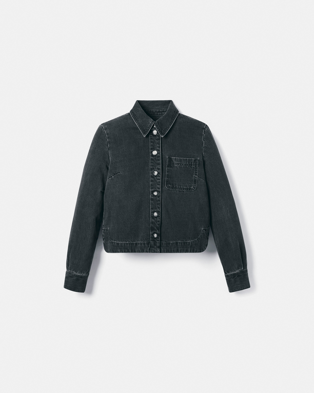 Chemise Coline Chemise en jean noire ZAPA