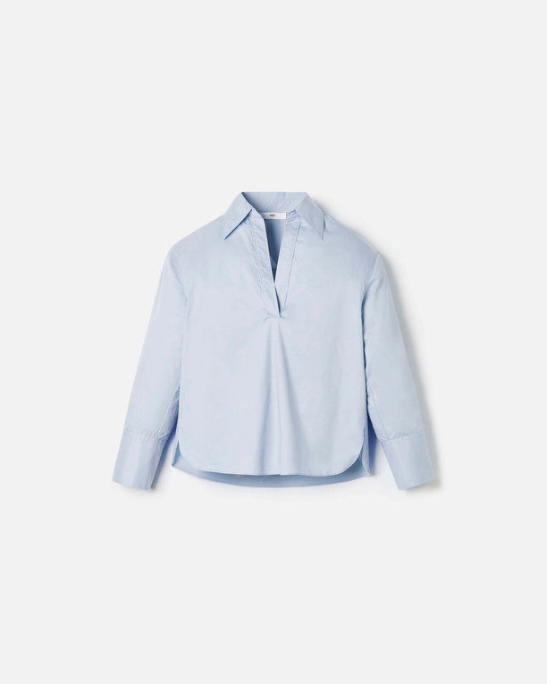 Chemise Caprice Chemise en popeline bleu ciel ZAPA