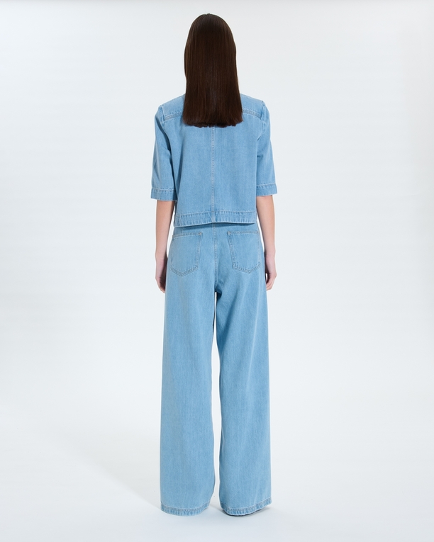 Chemise Celina Chemise courte light blue ZAPA