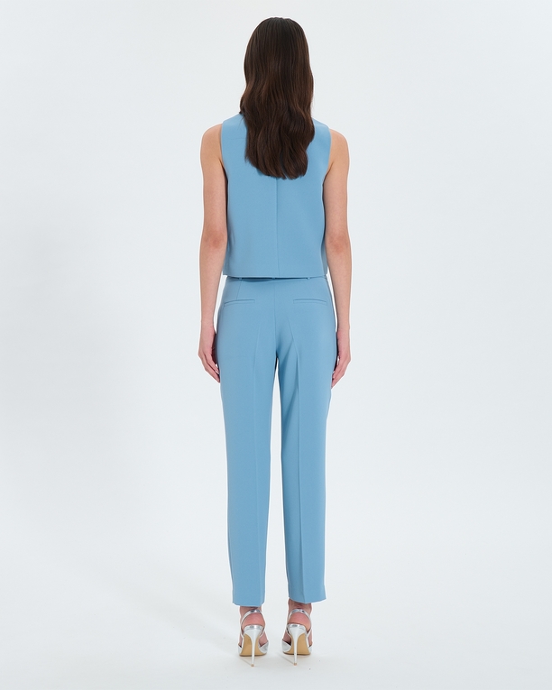 Gilet Gianno Gilet sans manches bleu ZAPA