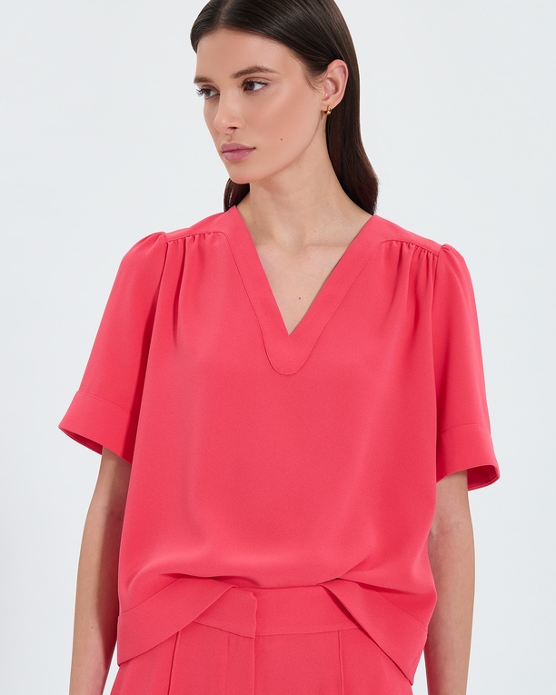 Top Tahiel Top fluide corail ZAPA