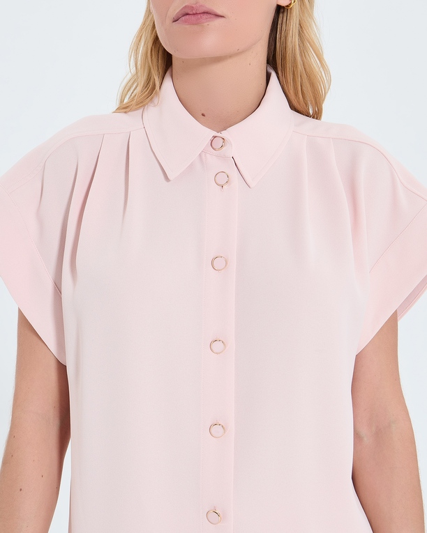 Top Tarina Chemise manches courtes nude ZAPA