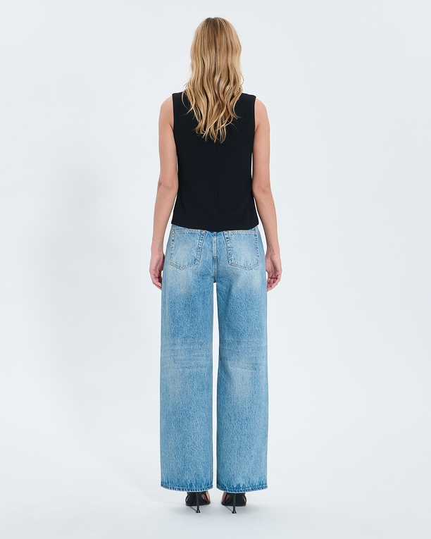 Top Thea Top ajusté noir ZAPA