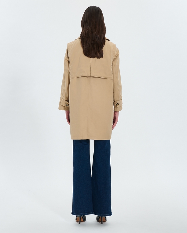 Trench Tadao Trench modulable beige ZAPA