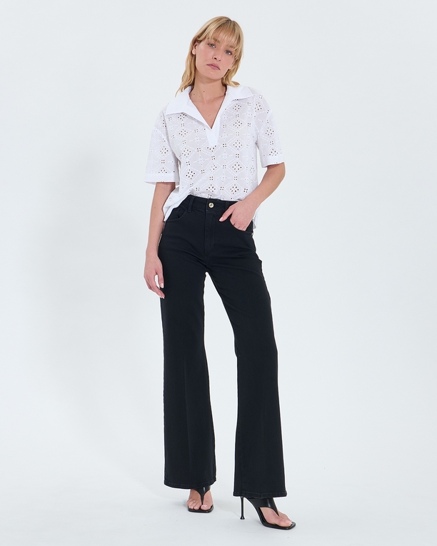 Jean Jessie Jean palazzo black stone ZAPA