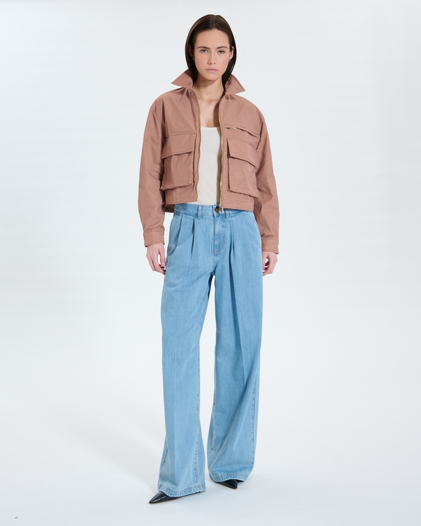 Manteau Meloe Manteau court camel ZAPA