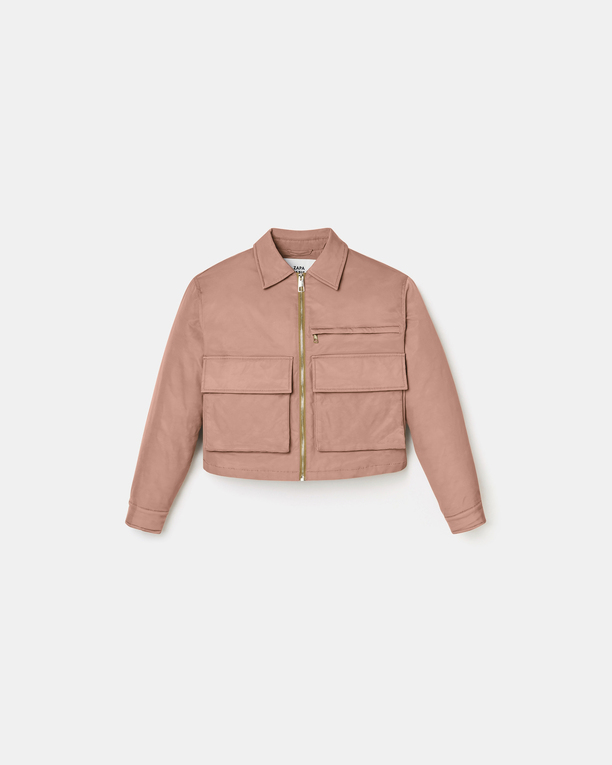 Manteau Meloe Manteau court camel ZAPA