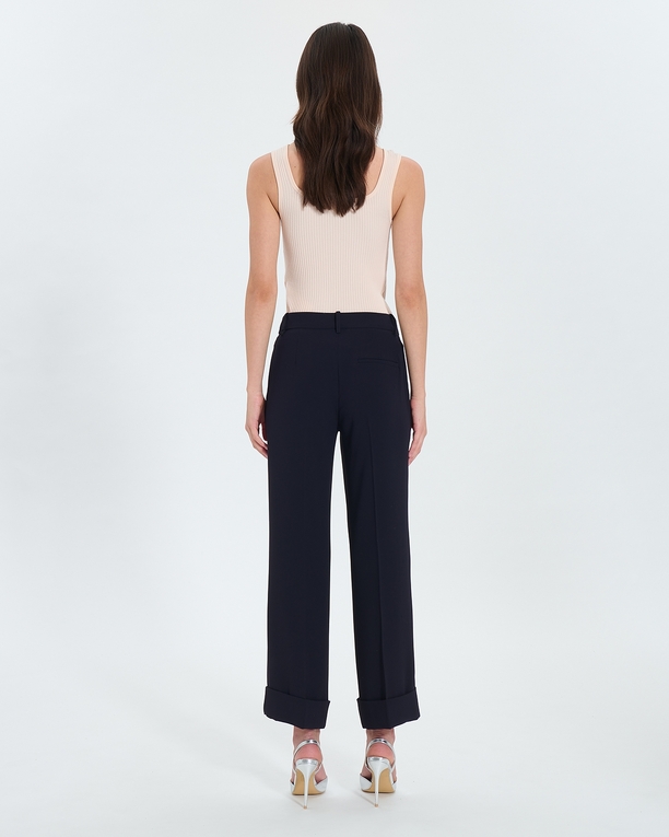 Pantalon Parly Pantalon fluide en crêpe nocturne ZAPA