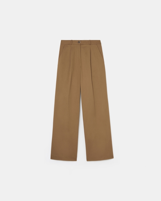 Pantalon Pleyel Pantalon fluide tabac ZAPA