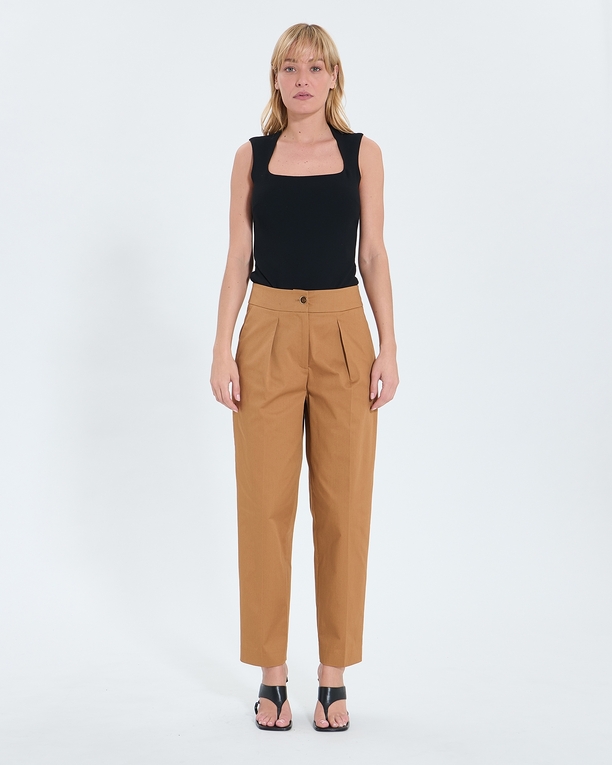 Pantalon Potter Pantalon cigarette tabac ZAPA