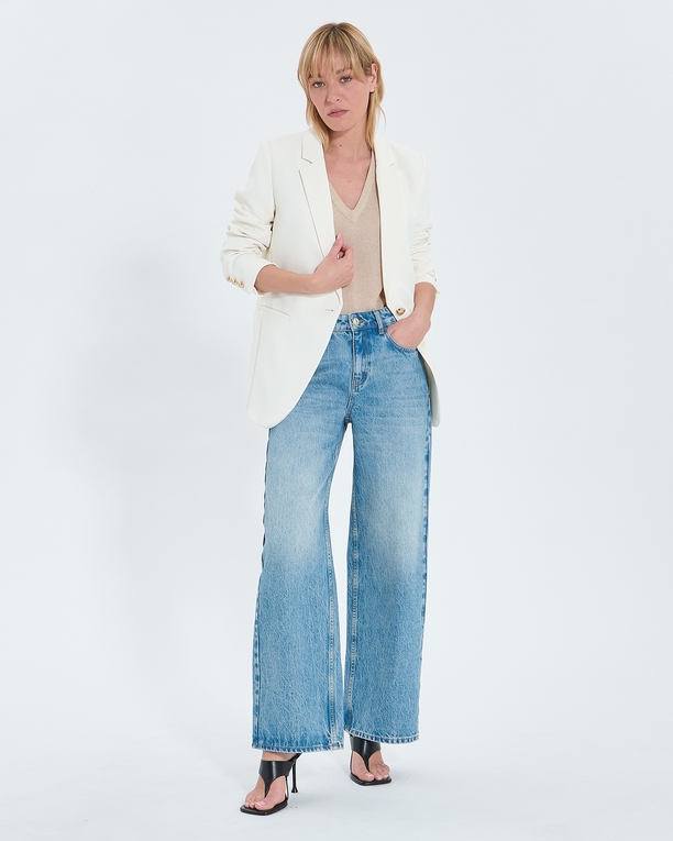 Pull Pradel Pull fin champagne pailleté ZAPA