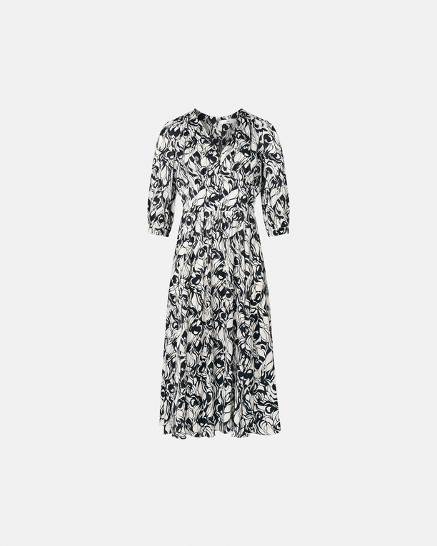 Robe Rafinita Robe longue évasée à imprimé floral ZAPA