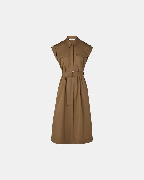 Robe Riyad Robe chemise tabac ZAPA