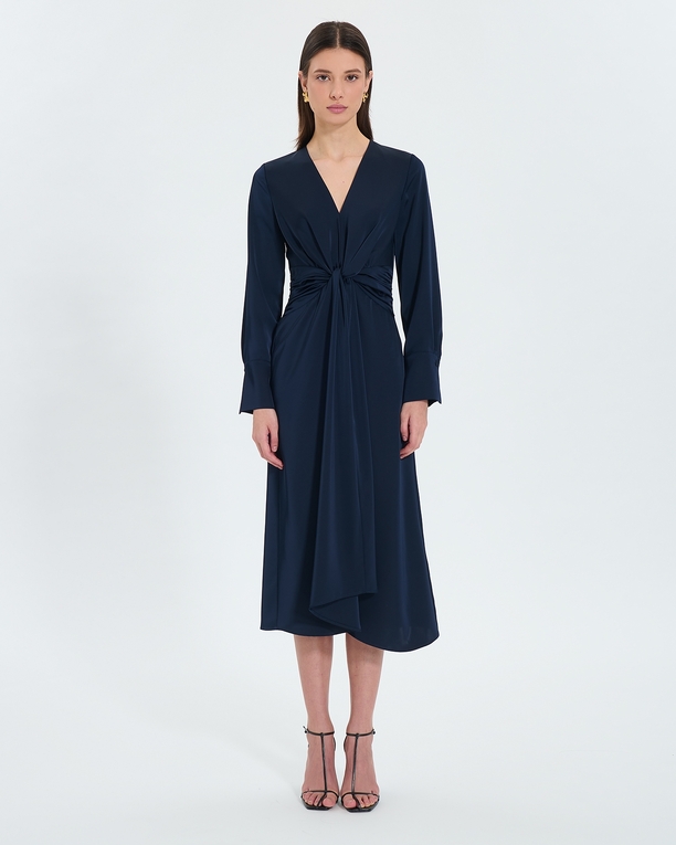 Robe Ruka Robe longue satinée nocturne ZAPA