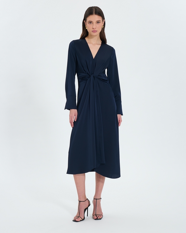 Robe Ruka Robe longue satinée nocturne ZAPA