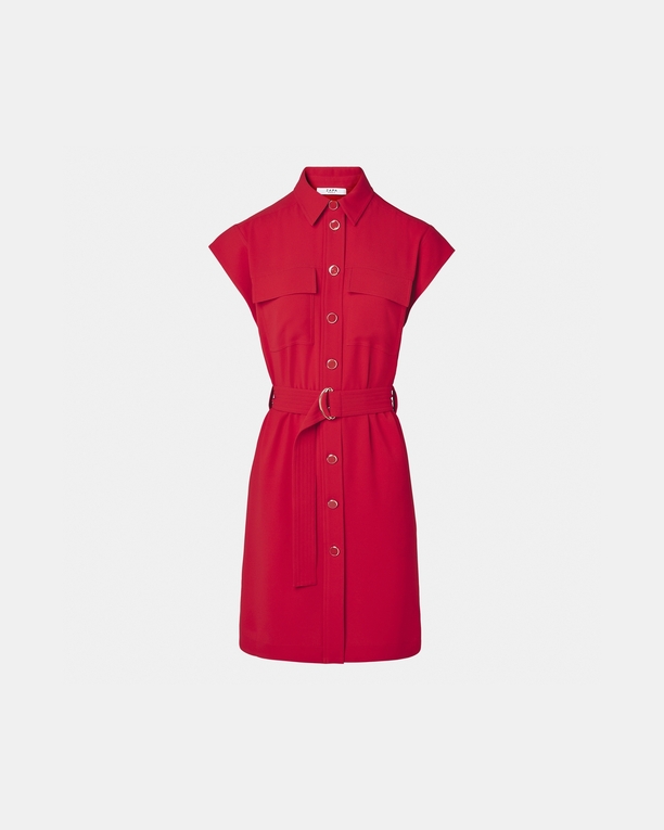 Robe Rosen Robe chemise rouge ZAPA