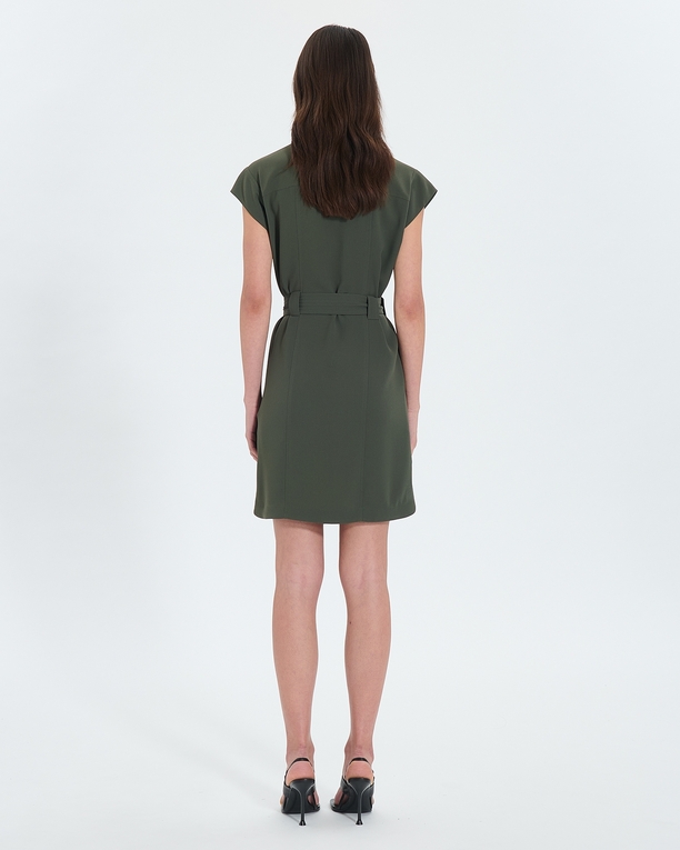 Robe Rosen Robe chemise army ZAPA