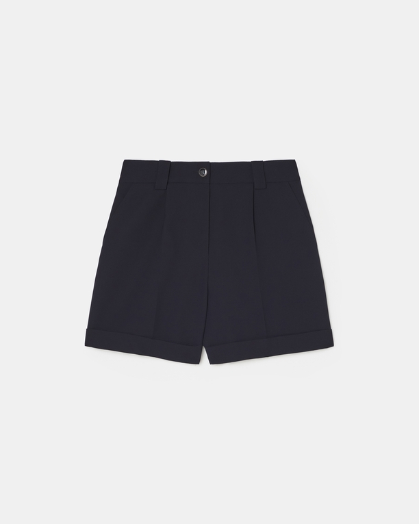 Short Sourire Short fluide en crêpe nocturne ZAPA