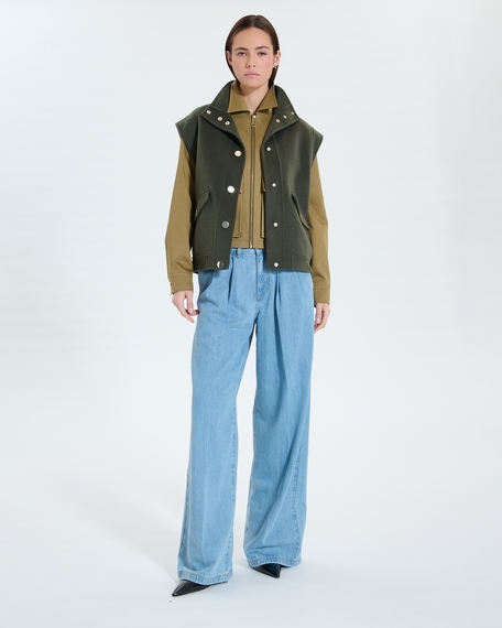 Veste guo veste sans manches kaki zapa