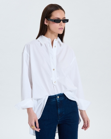 Chemise Casablanca Chemise oversize blanche ZAPA