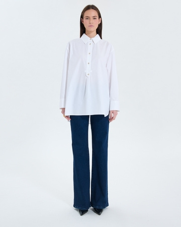 Chemise Casablanca Chemise oversize blanche ZAPA