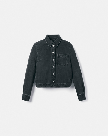 Chemise Coline Chemise en jean noire ZAPA