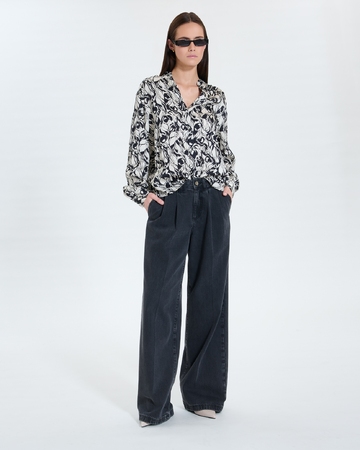 Chemise Tiberina Chemisier fluide &agrave; imprim&eacute; floral ZAPA