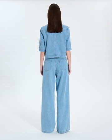 Chemise Celina Chemise courte light blue ZAPA