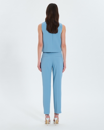 Gilet Gianno Gilet sans manches bleu ZAPA