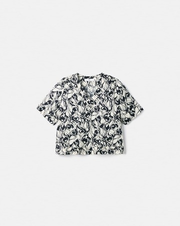 Chemise Tahiel Top fluide à imprimé floral ZAPA