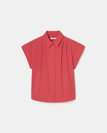 Top Tarina Chemise manches courtes corail ZAPA