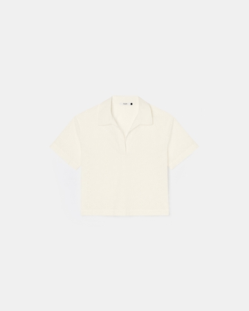 Top Teyma Top ample en broderie anglaise écrue ZAPA