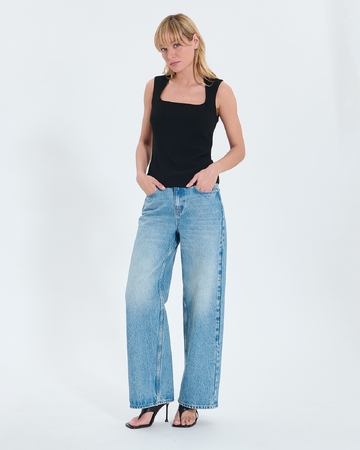 Top Thea Top ajusté noir ZAPA