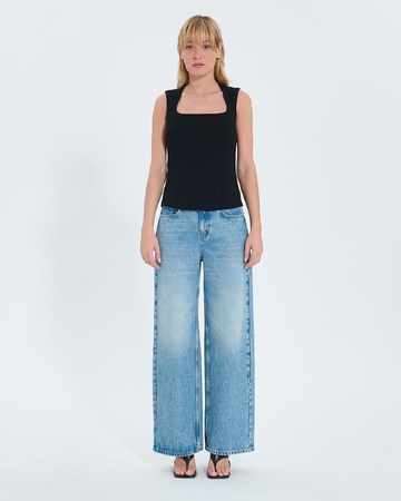 Top Thea Top ajusté noir ZAPA