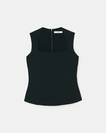 Top Thea Top ajusté noir ZAPA