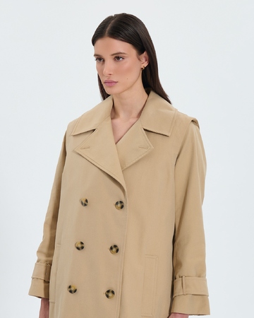 Trench Tadao Trench modulable beige ZAPA