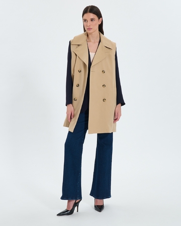 Trench Tadao Trench modulable beige ZAPA