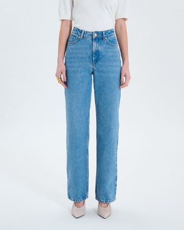 Jean Pam Jean mom baby blue ZAPA