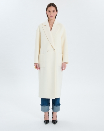 Manteau Miranda Manteau long écru ZAPA
