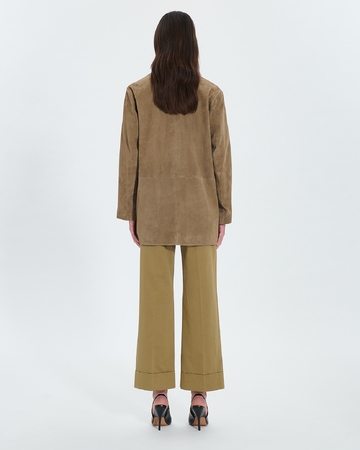 Manteau Manoa Manteau mi-long kaki ZAPA