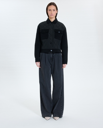 Manteau Malo Manteau court noir ZAPA
