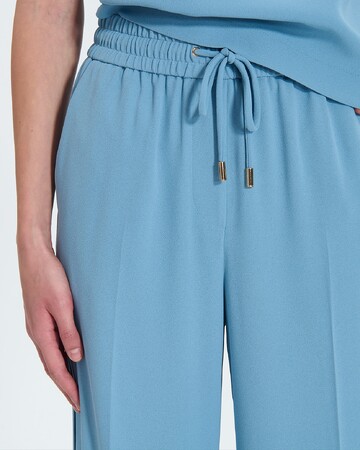 Pantalon Poesie Pantalon fluide bleu hortensia ZAPA