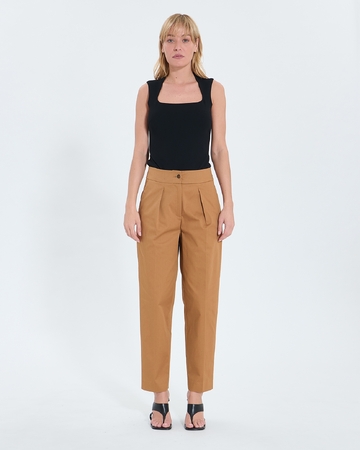 Pantalon Potter Pantalon cigarette tabac ZAPA