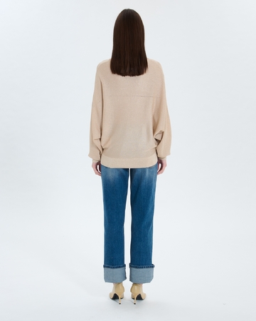 Pull Namanda Pull col bateau champagne ZAPA