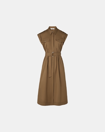 Robe Riyad Robe chemise tabac ZAPA